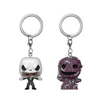 Funko Pocket POP! Keychain - The Nightmare Before Christmas: Jack Skellington & Oogie Boogie Pocket Pop! Keychain 2-Pack
