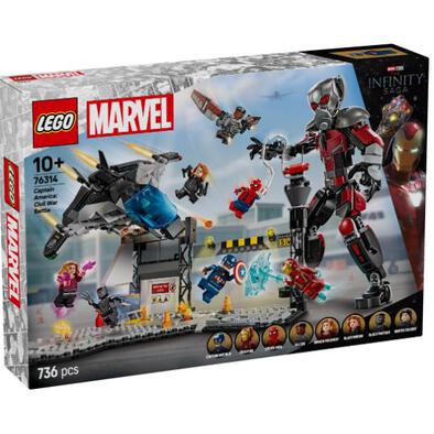 LEGO Marvel Captain America: Civil War Battle 76314