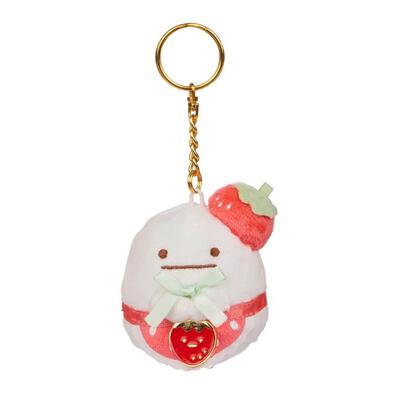 พวงกุญแจ Sumikkogurashi Obake San-X Original Strawberry Series