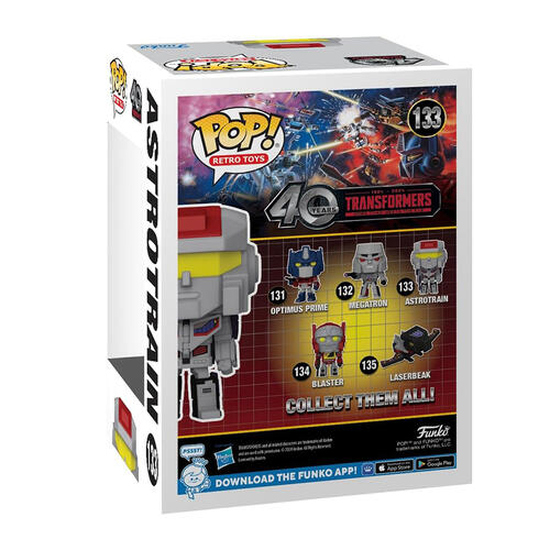 Funko Pop! Retro Toys: Transformers - Astrotrain (Generation 1)