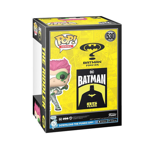 Funko Pop! Heroes: Batman - The Riddler (Metallic)