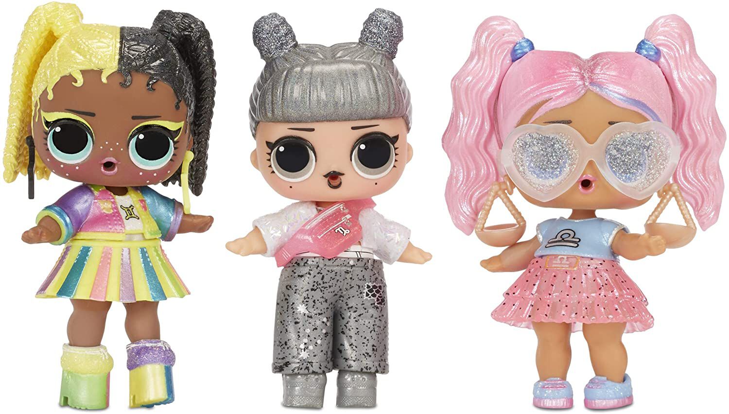 L.O.L. Surprise Present Series 2 Glitter Shimmer Star Sign Themed
