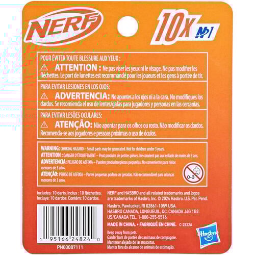 NERF N Series N1 Darts 10x