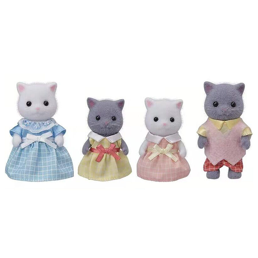 Sylvanian families persian cat family discount