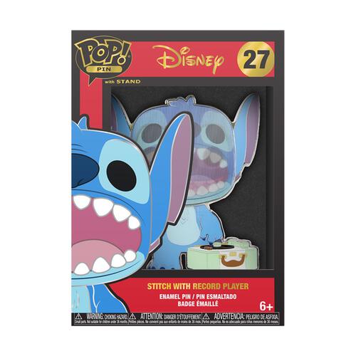 Funko Pop! Stitch with Record Player Enamel Pin