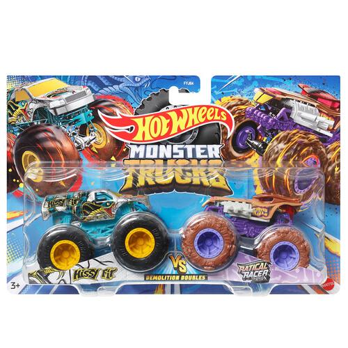 Hot Wheels Monster 1:64 Demolition Doubles - Assorted