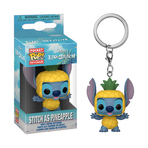 Funko Pocket Pop! Keychain: Disney Lilo & Stitch - Stitch As Pineapple