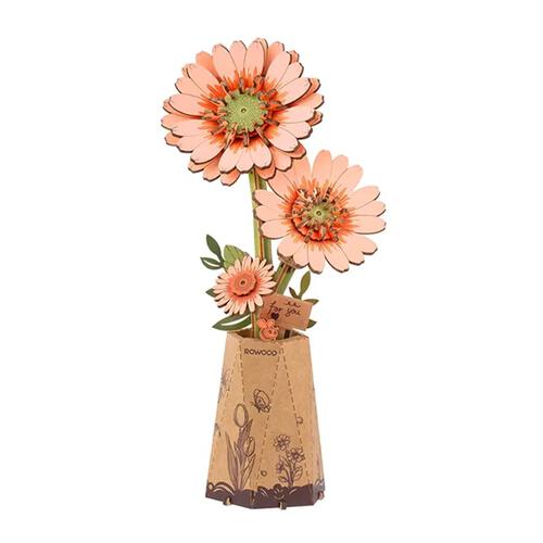 Rolife Light Orange Gerbera