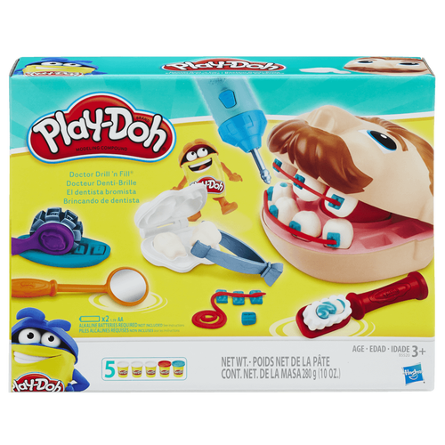 Play-Doh เพลย์โดว์ ชุดแป้งปั้นจำลองบทบาททันตแพทย์