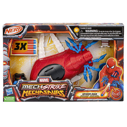 Nerf Marvel Mech Strike 3.0 Spiderman Areach Blaster