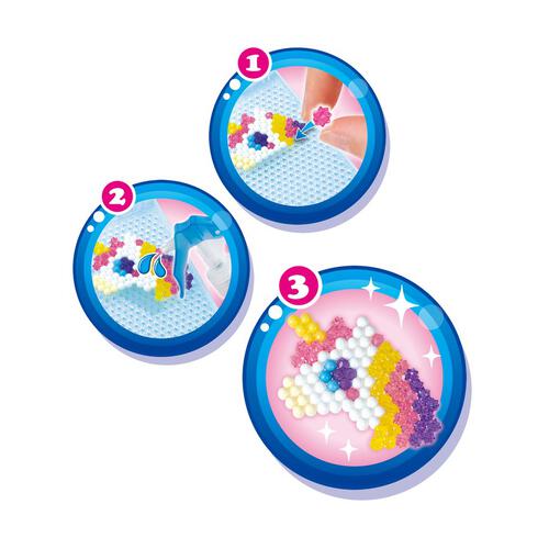Aquabeads อควาบีดส์ ลูกปัดสเปรย์น้ำ ชุดพวงกุญแจเครื่องประดับ