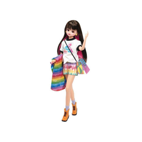 Takara Tomy Licca Chan Doll Dress Set - Happy Summer Festival Wear