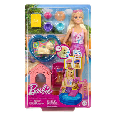 Barbie Puppy Pool Party Blonde