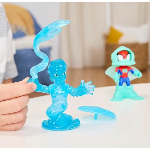 Spidey And His Amazing Friends Water-Webs Spidey & Hydro-Man Action Figure Set