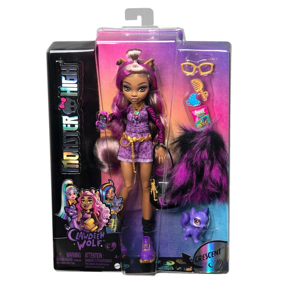 Monster High Clawdeen Wolf Core Doll Toys