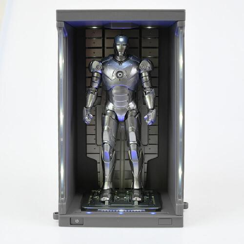ZD TOYS Iron Man MK2 Scale 1/10 (7 inches) Figure in Hall of Armor Set