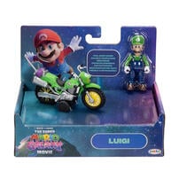 The Super Mario Galaxy Movie 2.5 Inch Luigi Figure With Pull Back Motorcycle