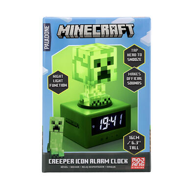 Paladone Minecraft Creeper Icon Alarm Clock