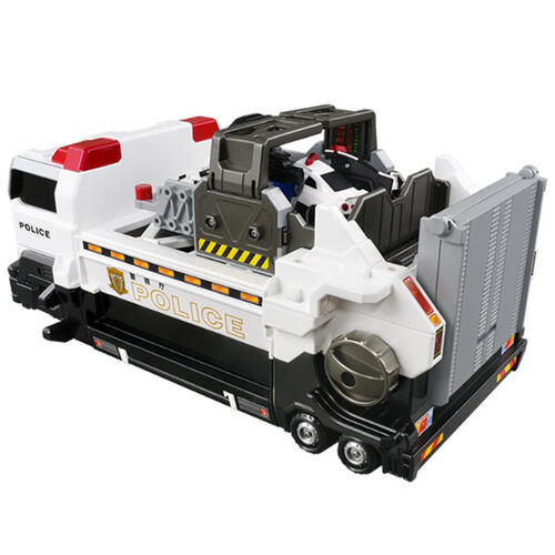 Tomica Job Labor Deck Up And Go DX Braver Transporter