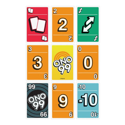 Uno Ono 99 Card Game
