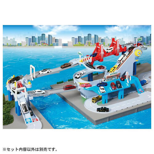 Tomica World 2-Way Action Expressway Playset