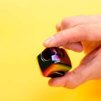 playpop Metal Fidget Spinner Cube - Assorted