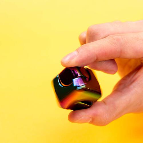 playpop Metal Fidget Spinner Cube - Assorted