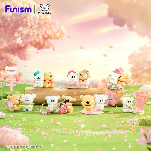 Funism Maltese Cherry Blossoms Series Figures - Blind Box (1 Pc)
