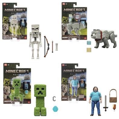 Minecraft ไมน์คราฟต์มูฟวี่ฟิกเกอร์ คละแบบ