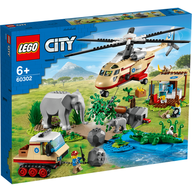 LEGO เลโก้ ซิตี้ ไวลด์ไลฟ์ เรสคิว โอเปอเรชั่น 60302