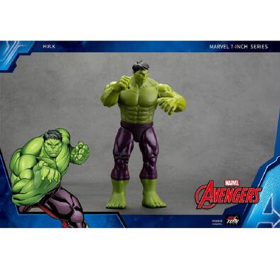 ฟิกเกอร์แอ็คชั่น Hulk จาก Marvel Avengers ของ ZD Toys ขนาด 7 นิ้ว