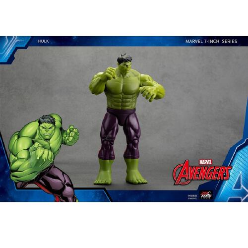 ฟิกเกอร์แอ็คชั่น Hulk จาก Marvel Avengers ของ ZD Toys ขนาด 7 นิ้ว
