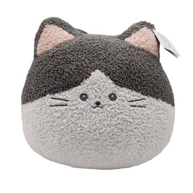 playpop White/ Grey Balloon Cat Plush (35cm)