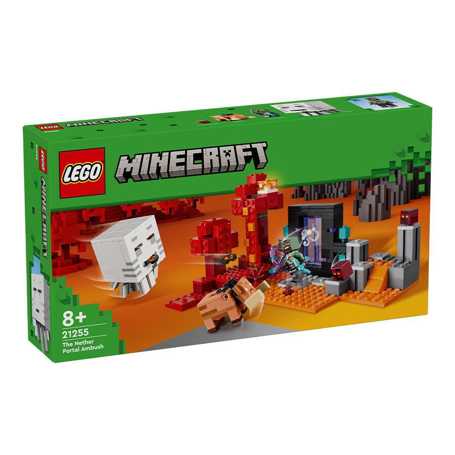 The nether portal lego top