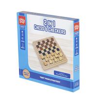 Play Pop เพลย ป๊อป 2 In 1 Chess & Checker Strategy Game