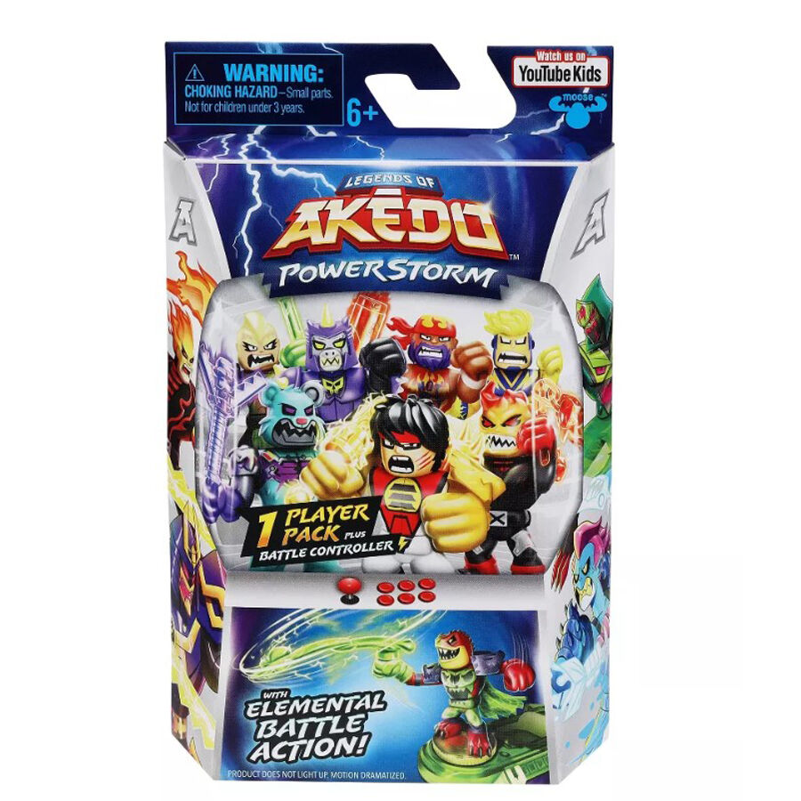 Legends of Akedo PowerStorm 1 Player Pack Plus Battle