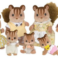 Sylvanian Family ซิลวาเนียน แฟมิลี่ ครอบครัวกระรอกวอลนัท
