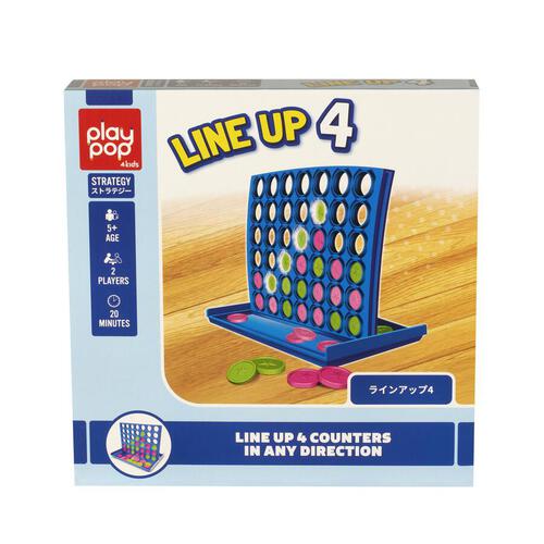 Play Pop เพลย์ป๊อป Line Up 4 Strategy Game