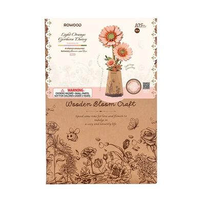 Rolife Light Orange Gerbera