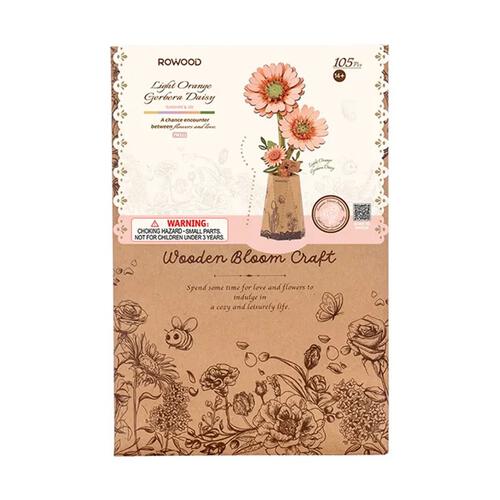 Rolife Light Orange Gerbera