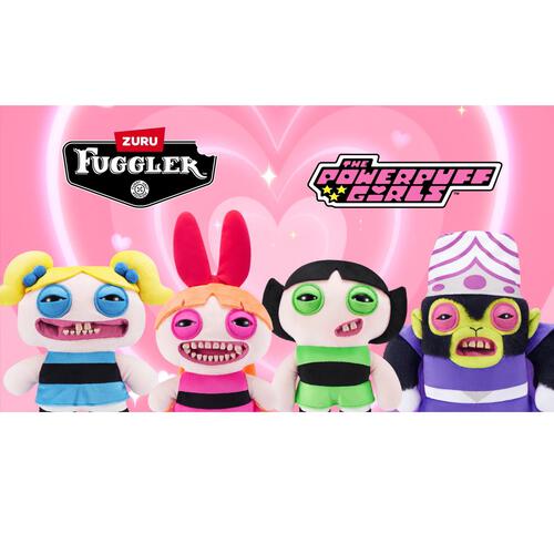 Fuggler ตุ๊กตา Powerpuff Girls Push Series 1 ขนาด 9 นิ้ว - คละแบบ (1 ชิ้น)