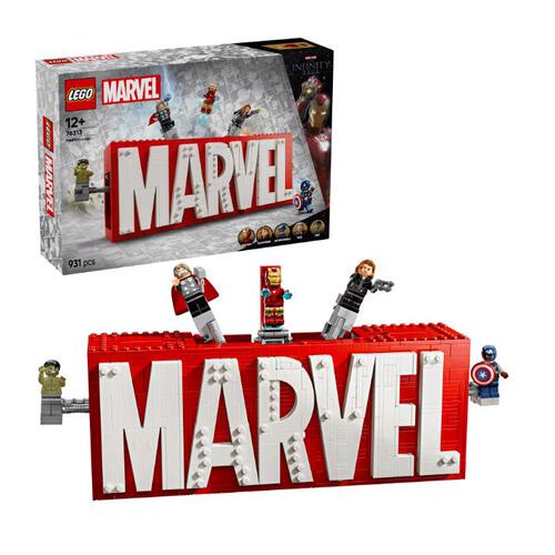 LEGO Marvel Marvel Logo & Minifigures 76313