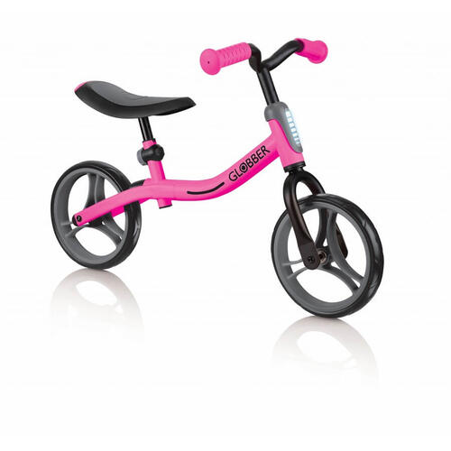 Globber Go Bike Black/Neon Pink Balance Bike