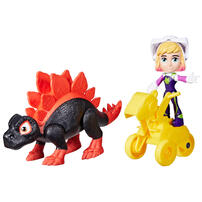 Spidey And His Amazing Friends Dino-Webs Dino Spin & Ghost-Spider Action Figure Set