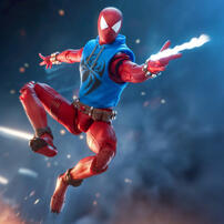 ZD Toys Spider-Man Scarlet Spider ฟิกเกอร์แอคชันสเกล 1/10