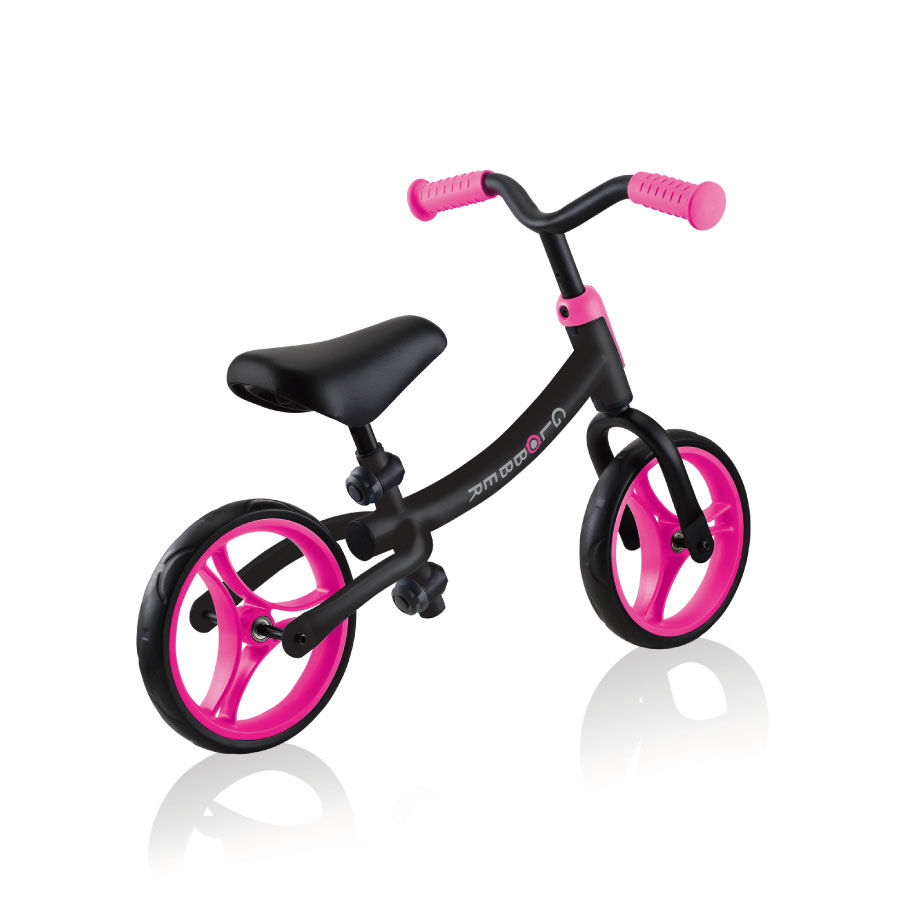 Globber Go Bike Black Neon Pink Toddler 