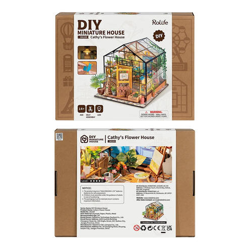 Rolife DIY Miniature House - Cathy's Flower House