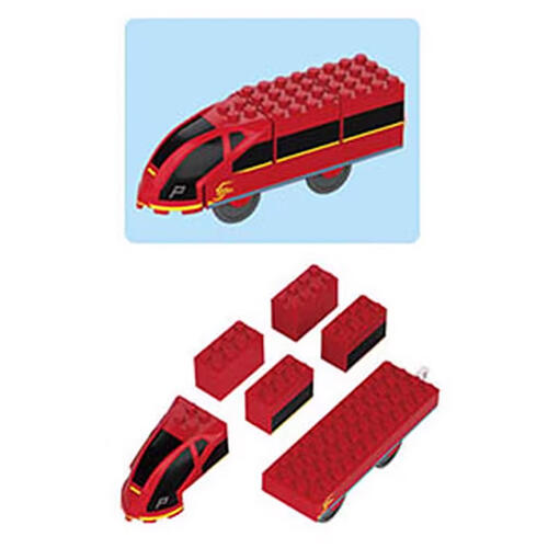 Tomica Plarail Block Entry Set