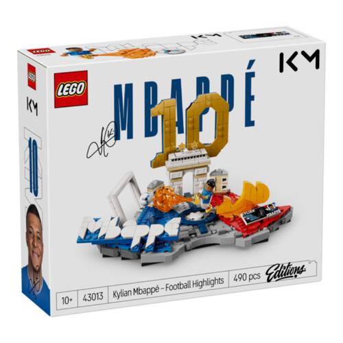 LEGO Editions Kylian Mbappe &ndash; Soccer Highlights 43013