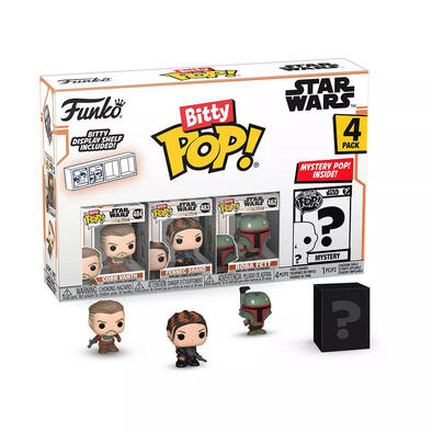 Funko Bitty Pop! Star Wars: The Mandalorian - Cobb Vanth (4 Pack) - Assorted